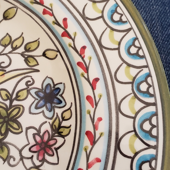 4. 8.5" round plate, Designed by NAZARI - Picture 4 of 4